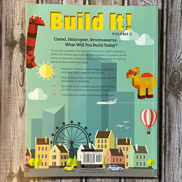 5/$10 Kids Picture Book | LEGO Build It! Volume 2 - Picture 2 of 6